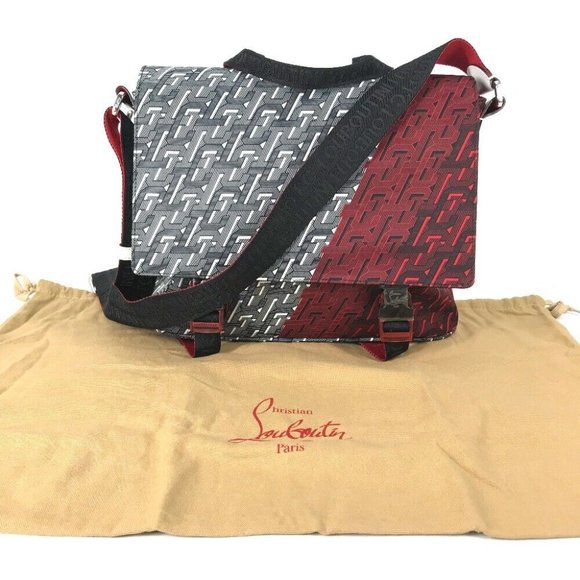 Christian Louboutin 1205006 Crossbody Ruby click 2WAY Shoulder Bag Unused - Picture 4 of 15